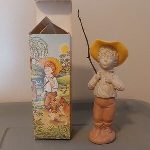 Vintage AVON Catch-A-Fish Sweet Honesty Cologne Perfume Bottle Full NIB